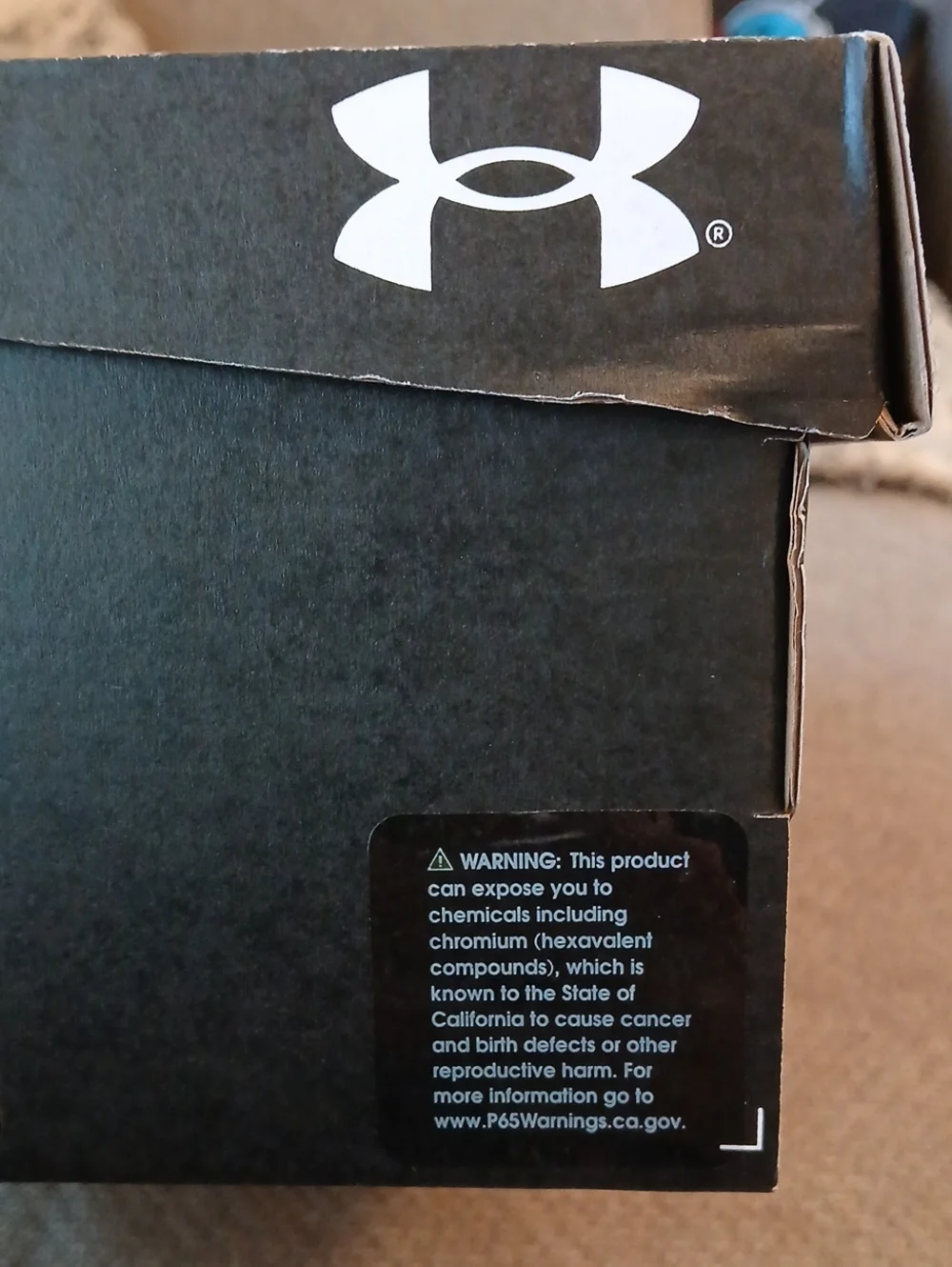 Under Armour new box
